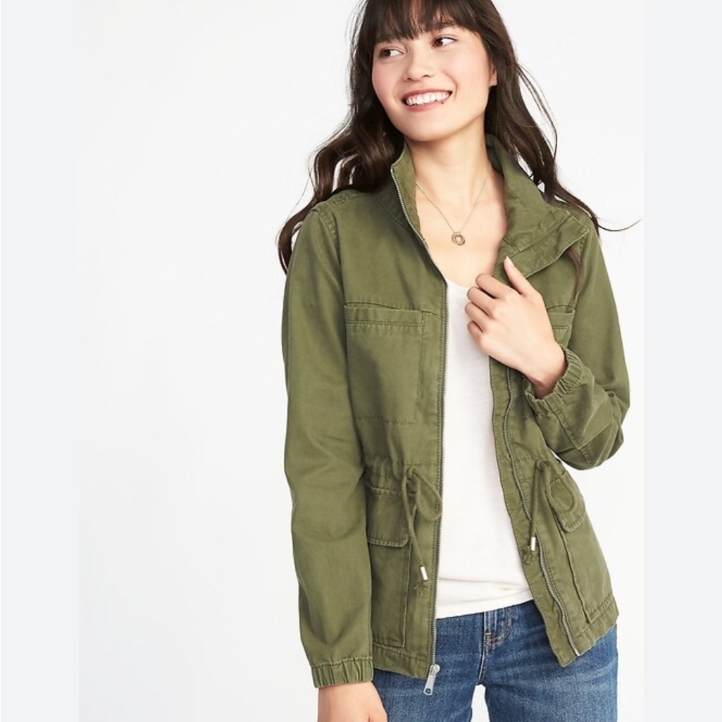 Old Navy Twill Field Jacket Sz M